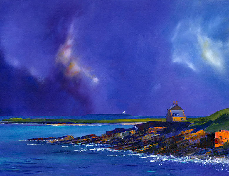 Mid the Crash of Purple Thunder, Bathing House