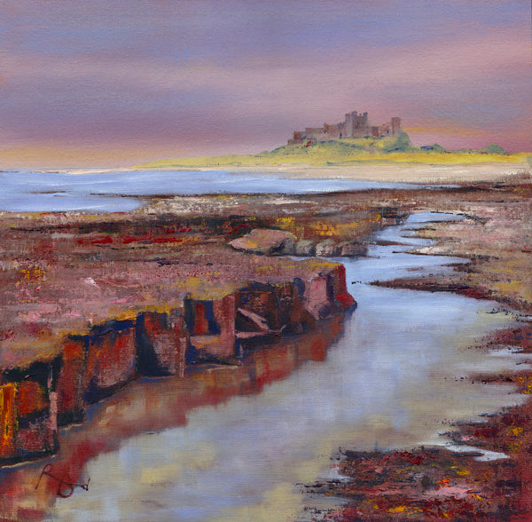 Rockpool Reflections Bamburgh Castle