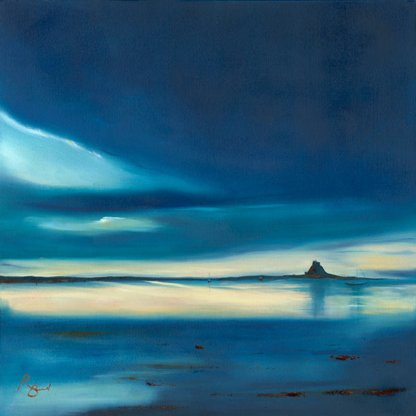 Skyfall Reflections Holy Island