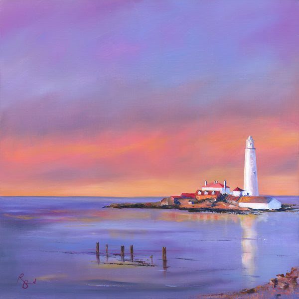 Beacon at Dawn, St Mary's Lighthouse