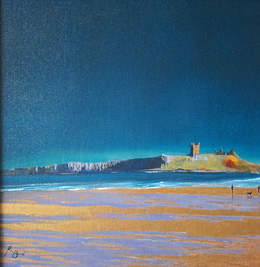 Gold Sands Reflections Dunstanburgh