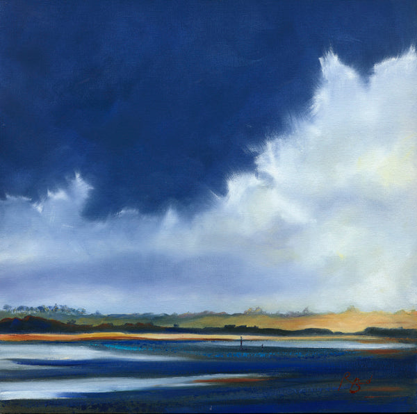 Teal Tones at Tidal Edge, Alnmouth
